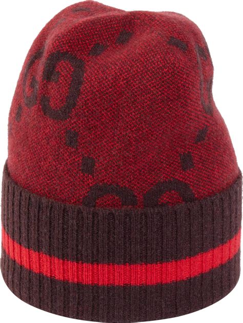 red gucci beanie